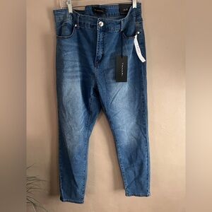 Tahari Women's Blue Skinny Jeans
